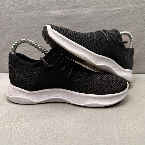Vessi EveryDay Womens Size 8 Shoes Black White Knit Vegan Comfort Sneakers - Picture 5 of 11